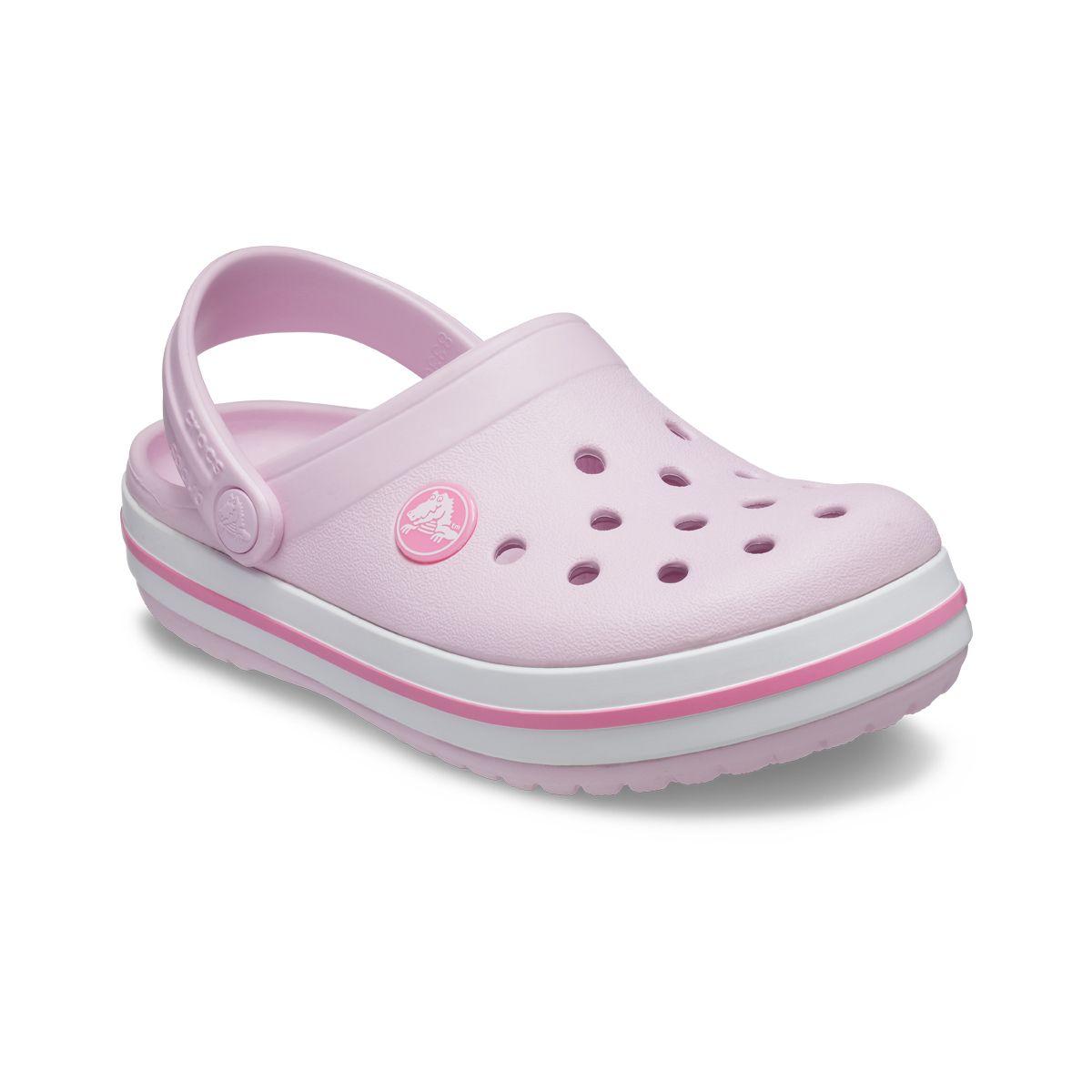 Zueco Crocs Crocband Niños TD Pinks-0
