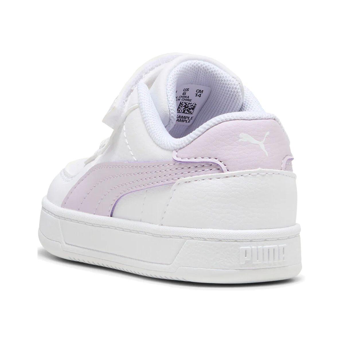 Zapatillas Baby Caven 2.0 Puma Blancas-3