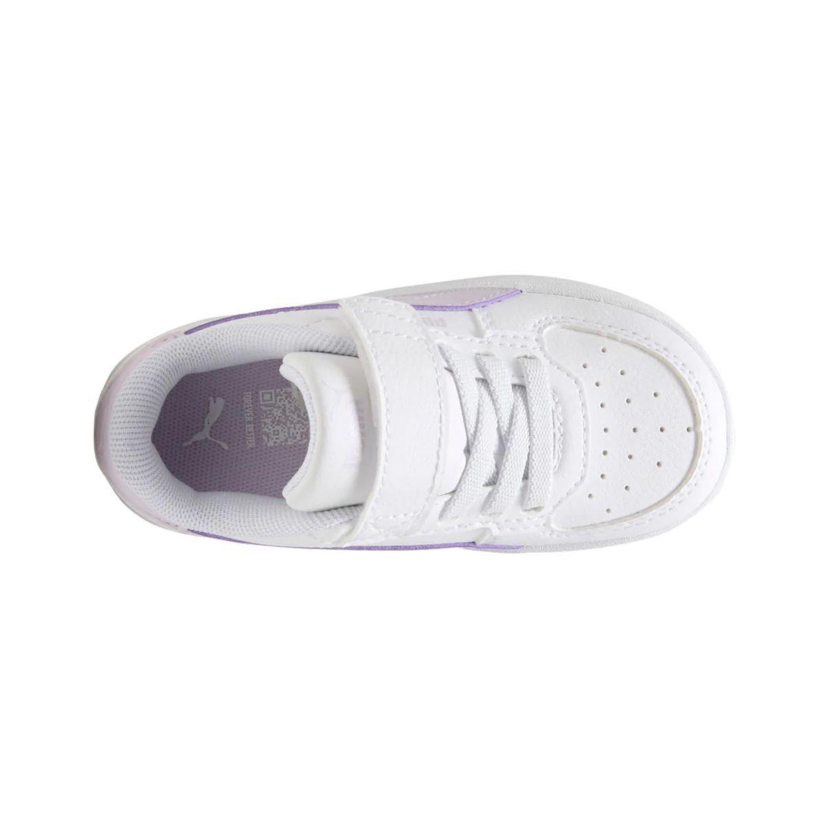 Zapatillas Baby Caven 2.0 Puma Blancas-4