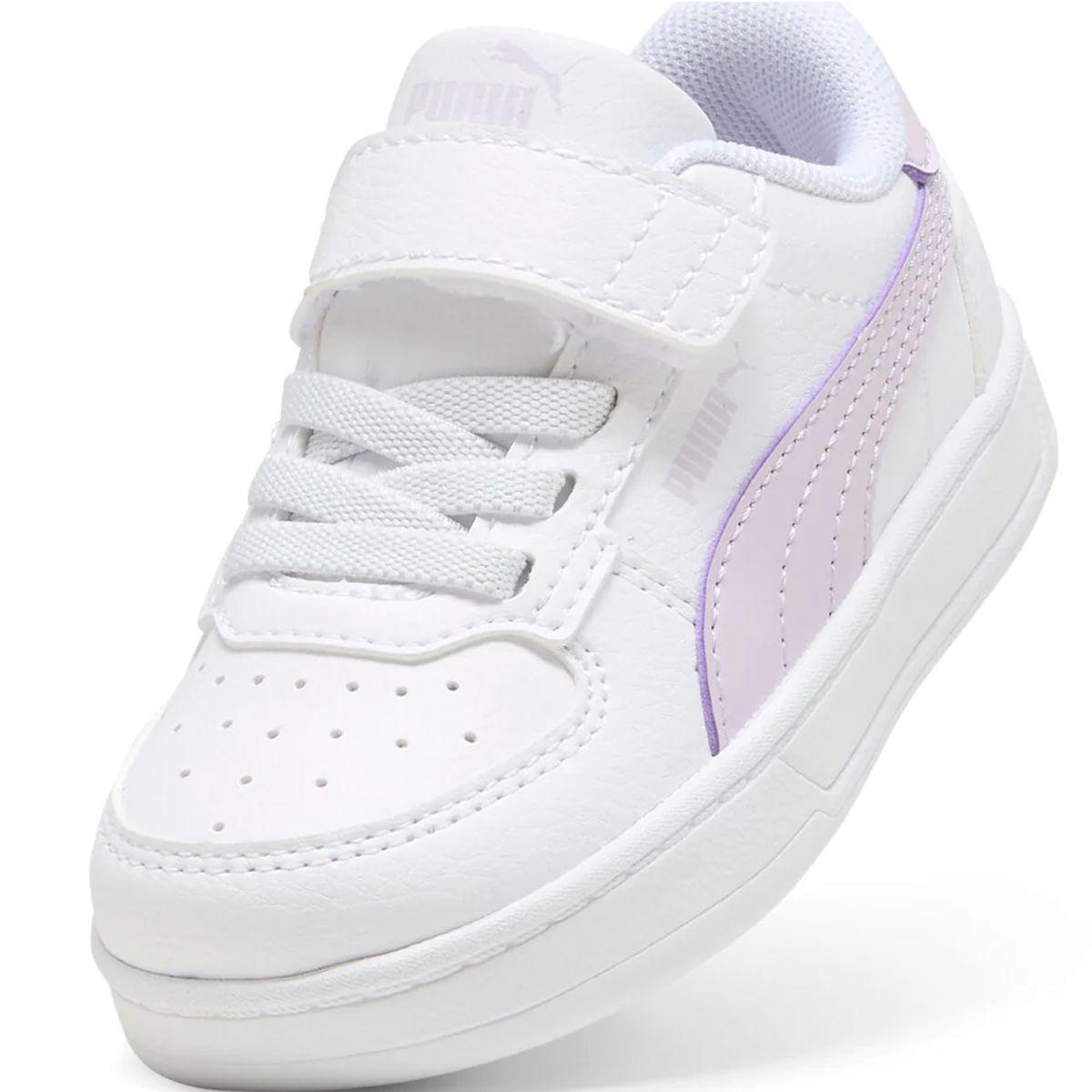 Zapatillas Baby Caven 2.0 Puma Blancas-5