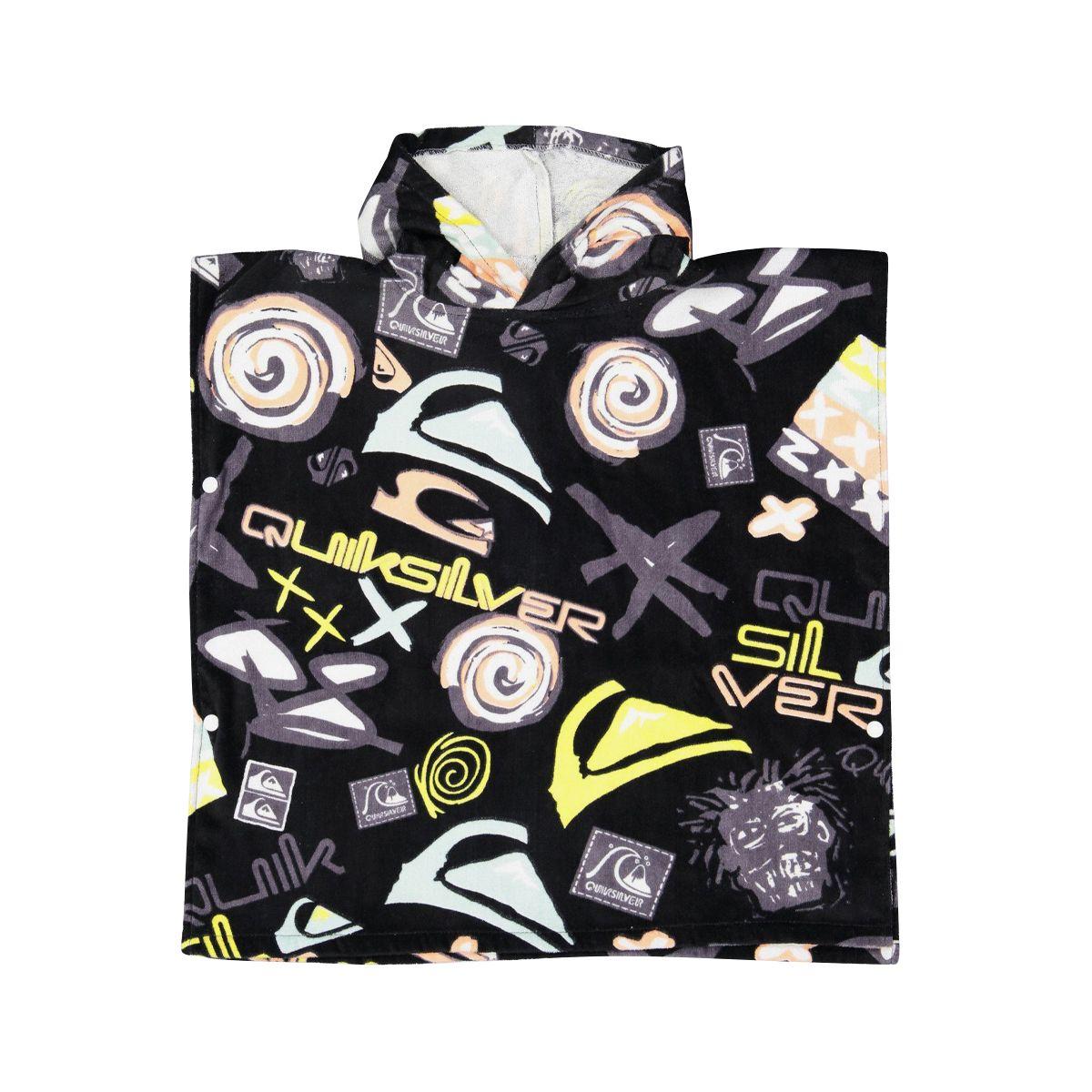 Toalla Quiksilver Hoody Niño Black-0