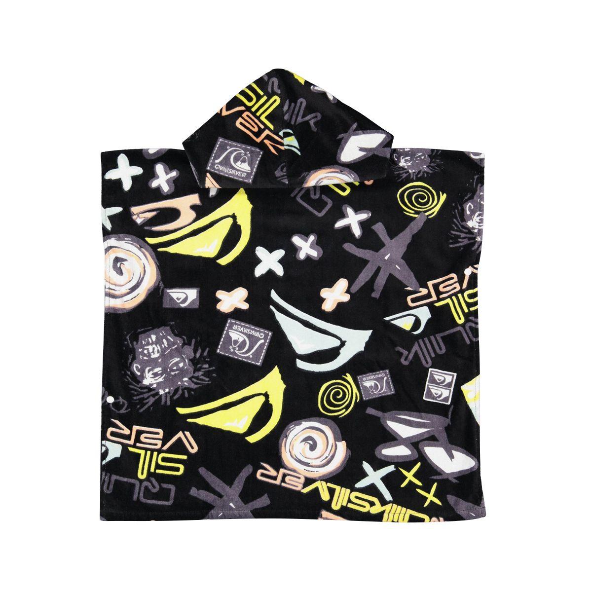 Toalla Quiksilver Hoody Niño Black-1