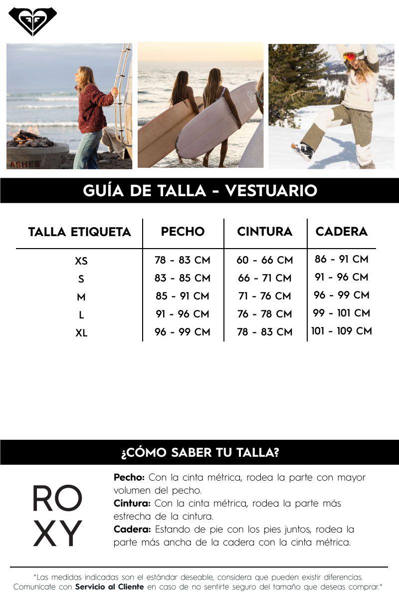 Vestido Roxy  Night Sky Mujer Olive Oil Lea-4