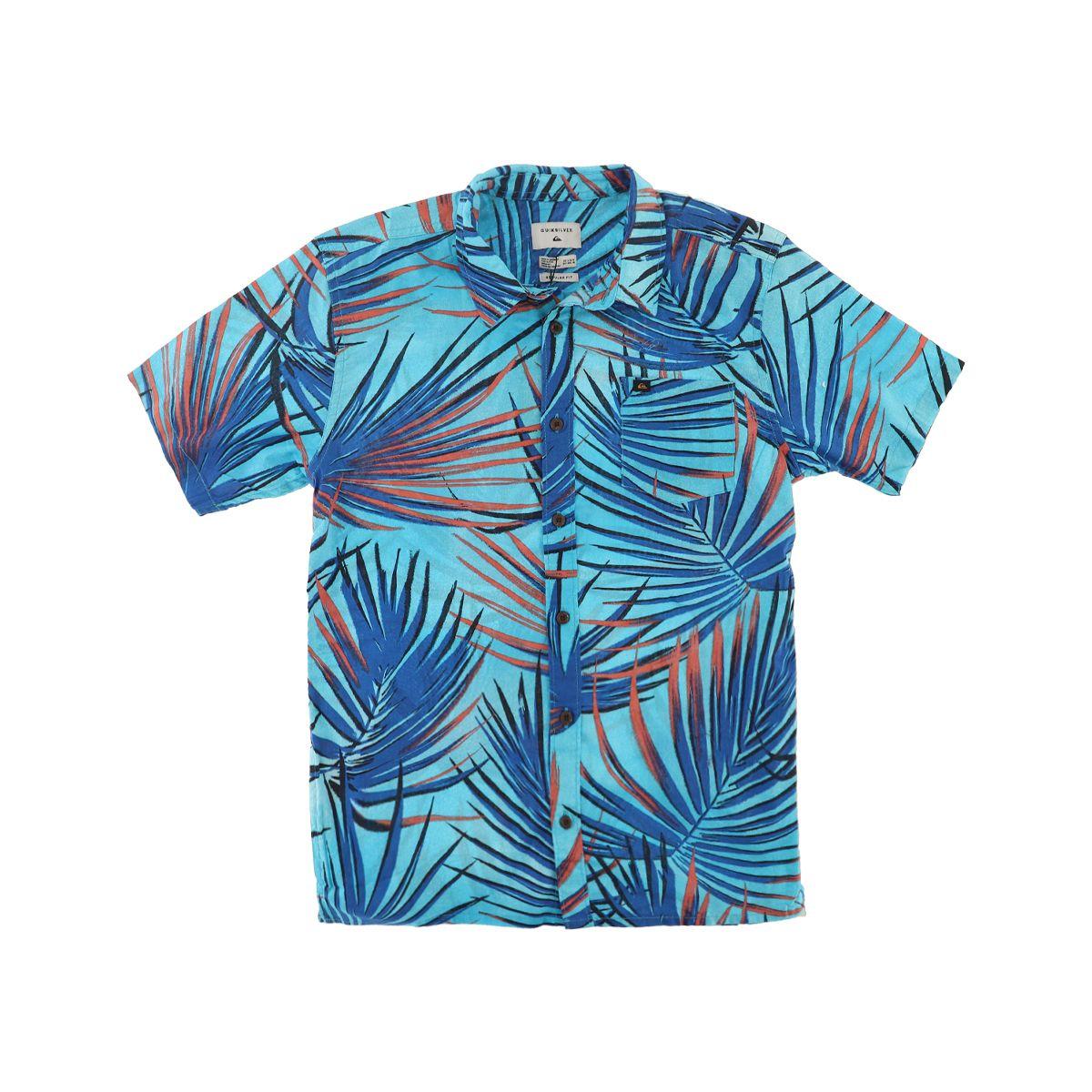 Camisa Quiksilver Sub Tropic Niño Pacific Blue-0
