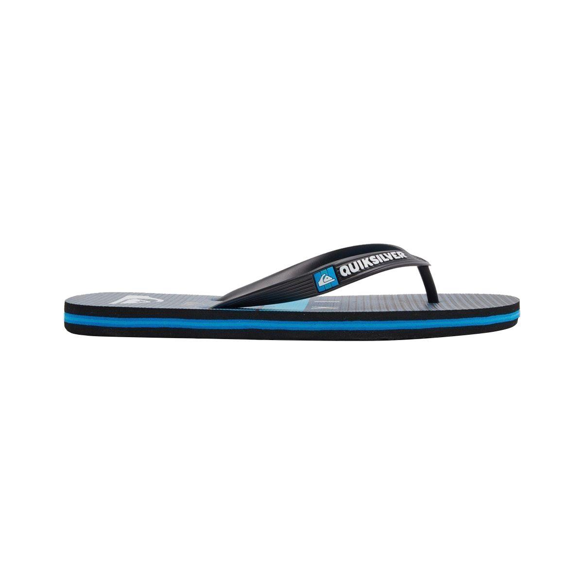Sandalia Quiksilver Molokai Word Hombre Black/Blue-2