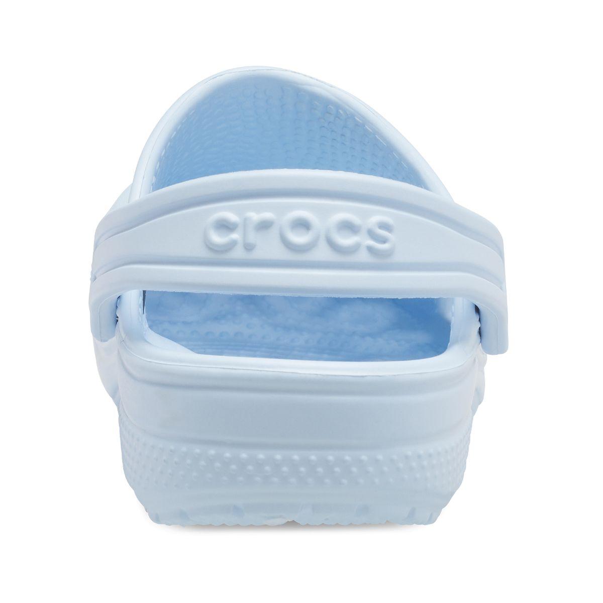Zueco Crocs Classic Niño  Blue Clear-4