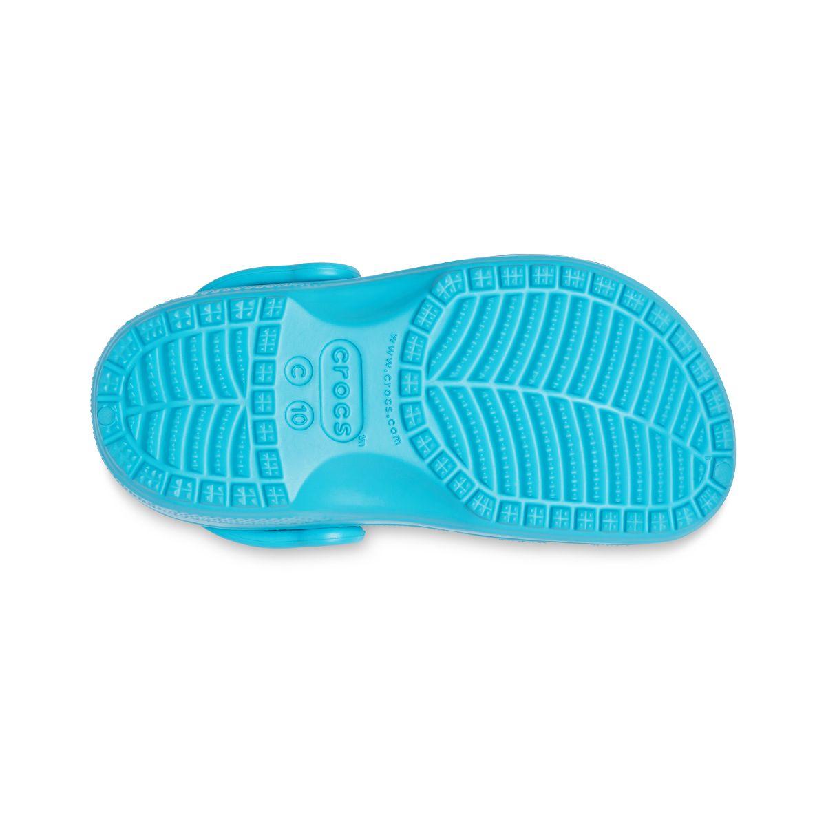 Zueco Crocs Classic Niño Digital Aqua-3