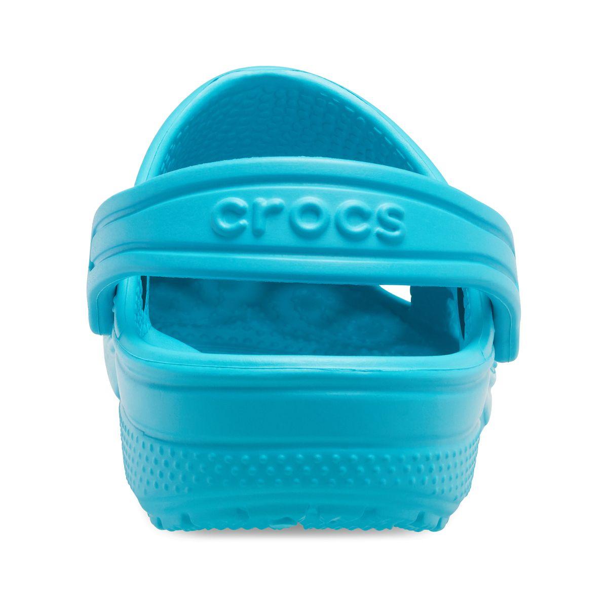 Zueco Crocs Classic Niño Digital Aqua-4