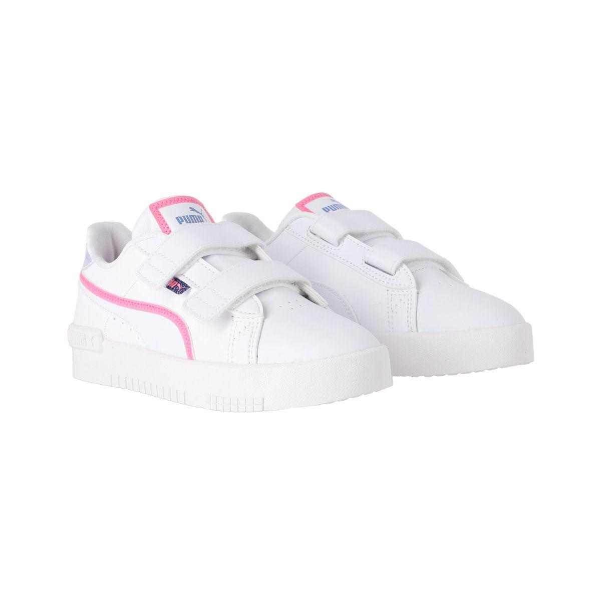 Zapatilla Puma Jada Deep Dive Niña Blancas/Rosadas-2