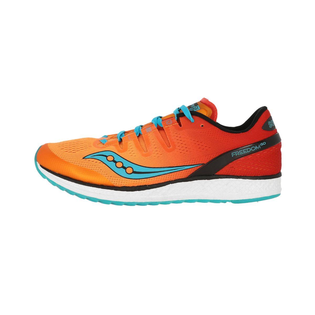 Zapatilla Saucony Freedom ISO Hombre Orange/Red/Tea-0