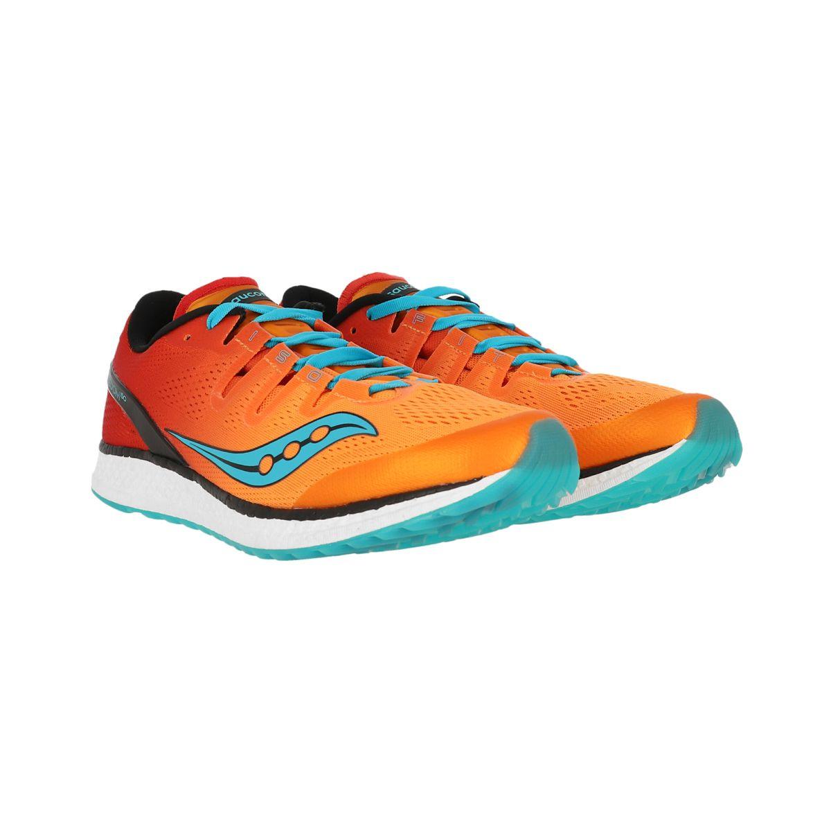Zapatilla Saucony Freedom ISO Hombre Orange/Red/Tea-2