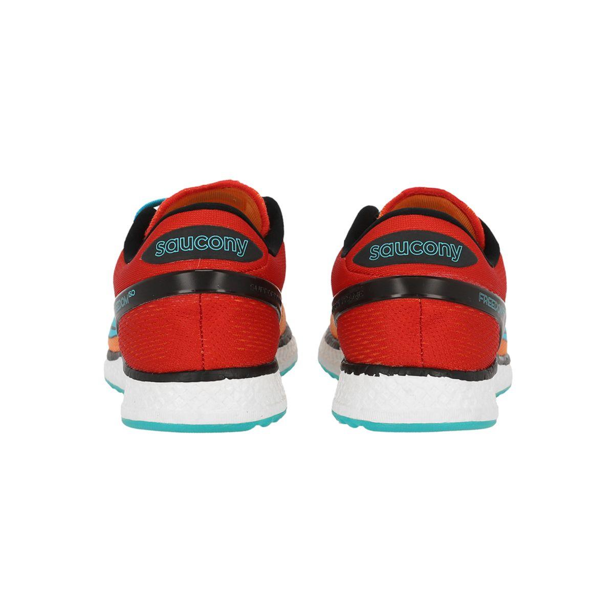 Zapatilla Saucony Freedom ISO Hombre Orange/Red/Tea-3
