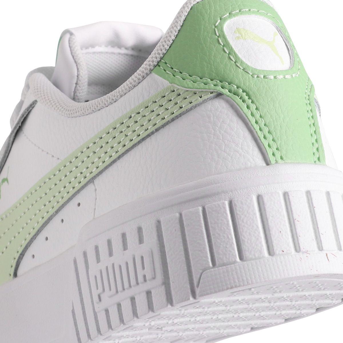 Zapatilla Puma Carina 2.0 Mujer Blancas/Verdes-5