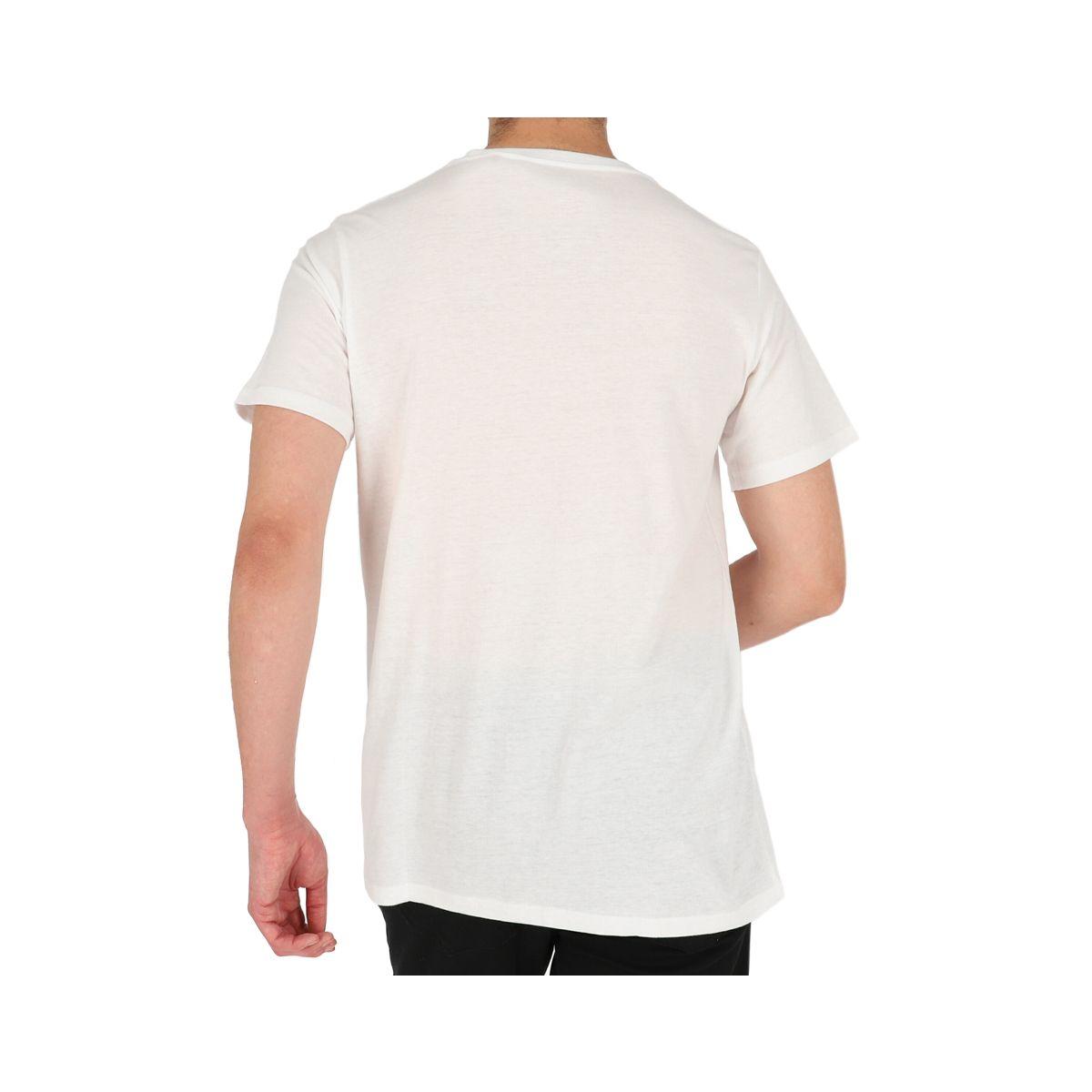 Polera Quiksilver Camo logo Hombre White-2