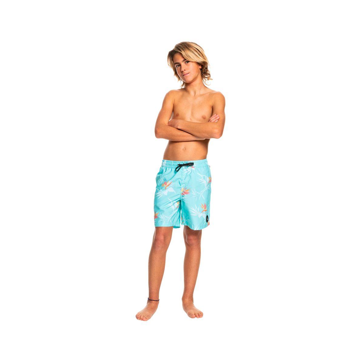 Boardshorts Quiksilver Everyday Mix 1(8-16años) Niño Celeste-3