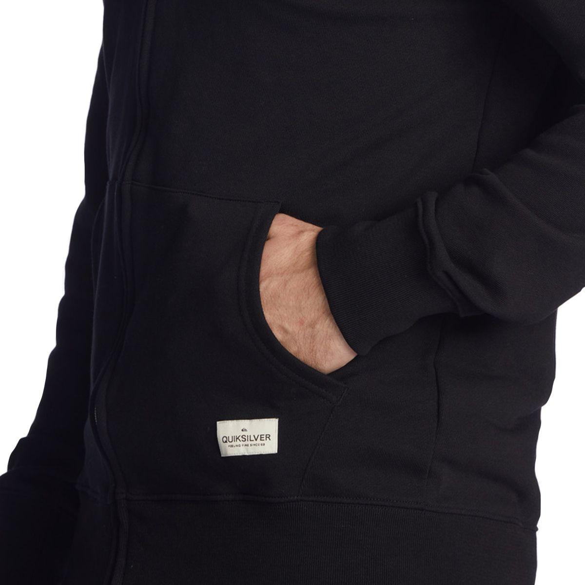 Polerón Quiksilver Essentials Organic Hombre Black-3