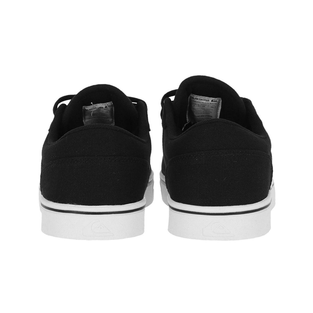 Zapatilla Hombre  Quiksilver Canvas Negro-3