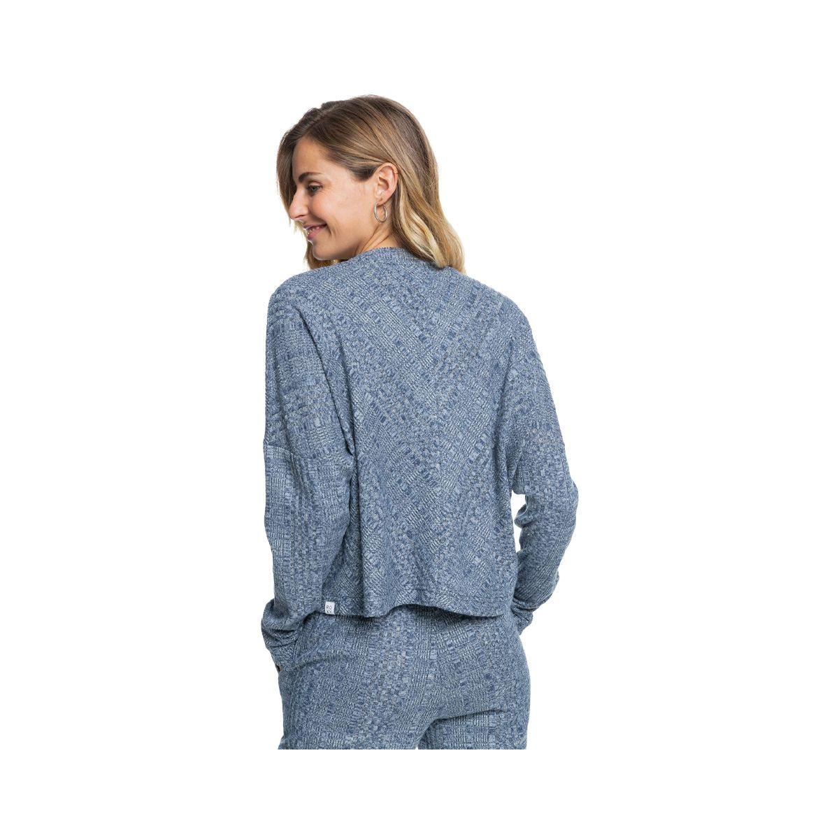Cardigan  Roxy Lazy Day Mujer Blue-2