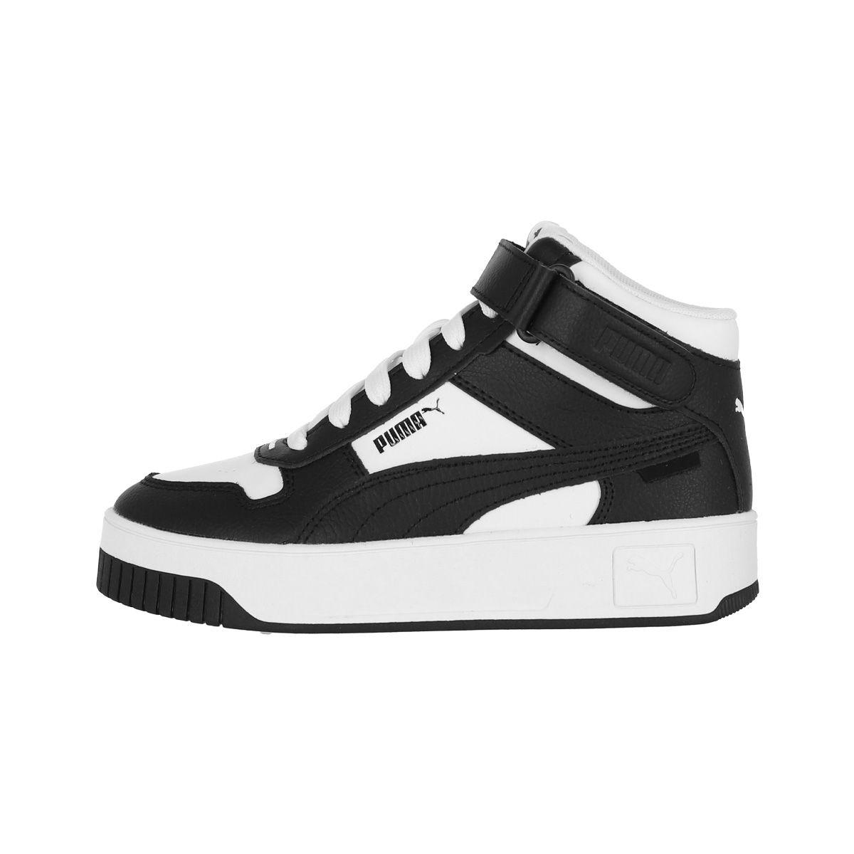 Zapatilla Puma Carina Street Mid Mujer Black/White-0