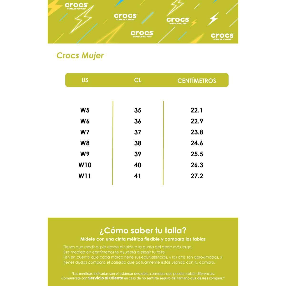 Bota Mujer  Crocs Crush Negro-5