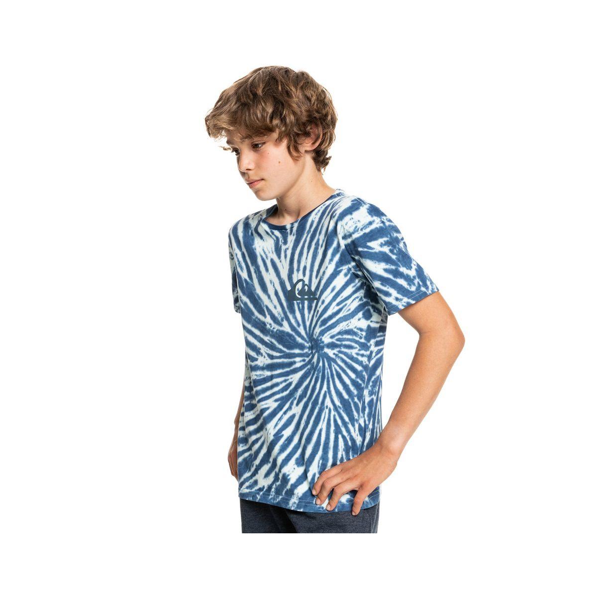 Polera Quiksilver 25th Hour Niño Blue Light-1