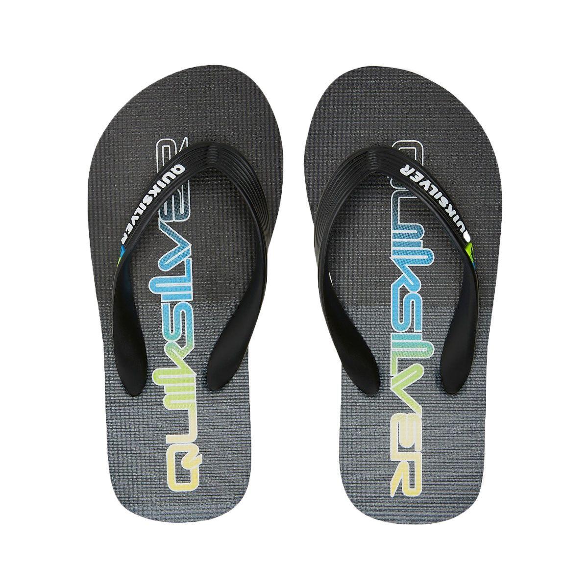 Sandalia Quiksilver Molokai Art Niño Black-3