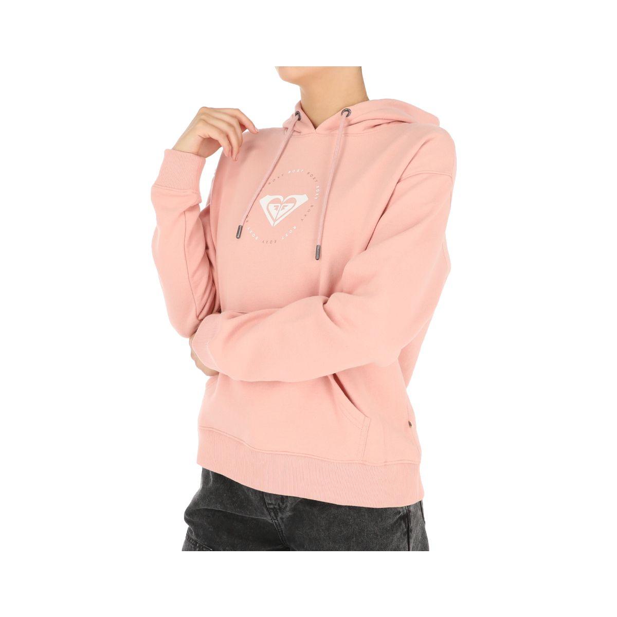 Polerón Roxy Hoodie Surf Stoked Mujer Old Rose-1