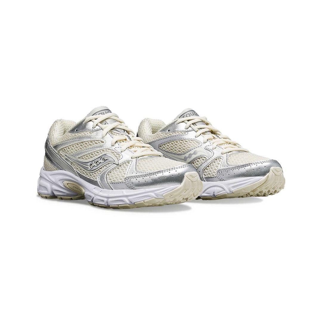 Zapatilla Saucony Grid Ride Millennium Mujer Cream/Silver-2