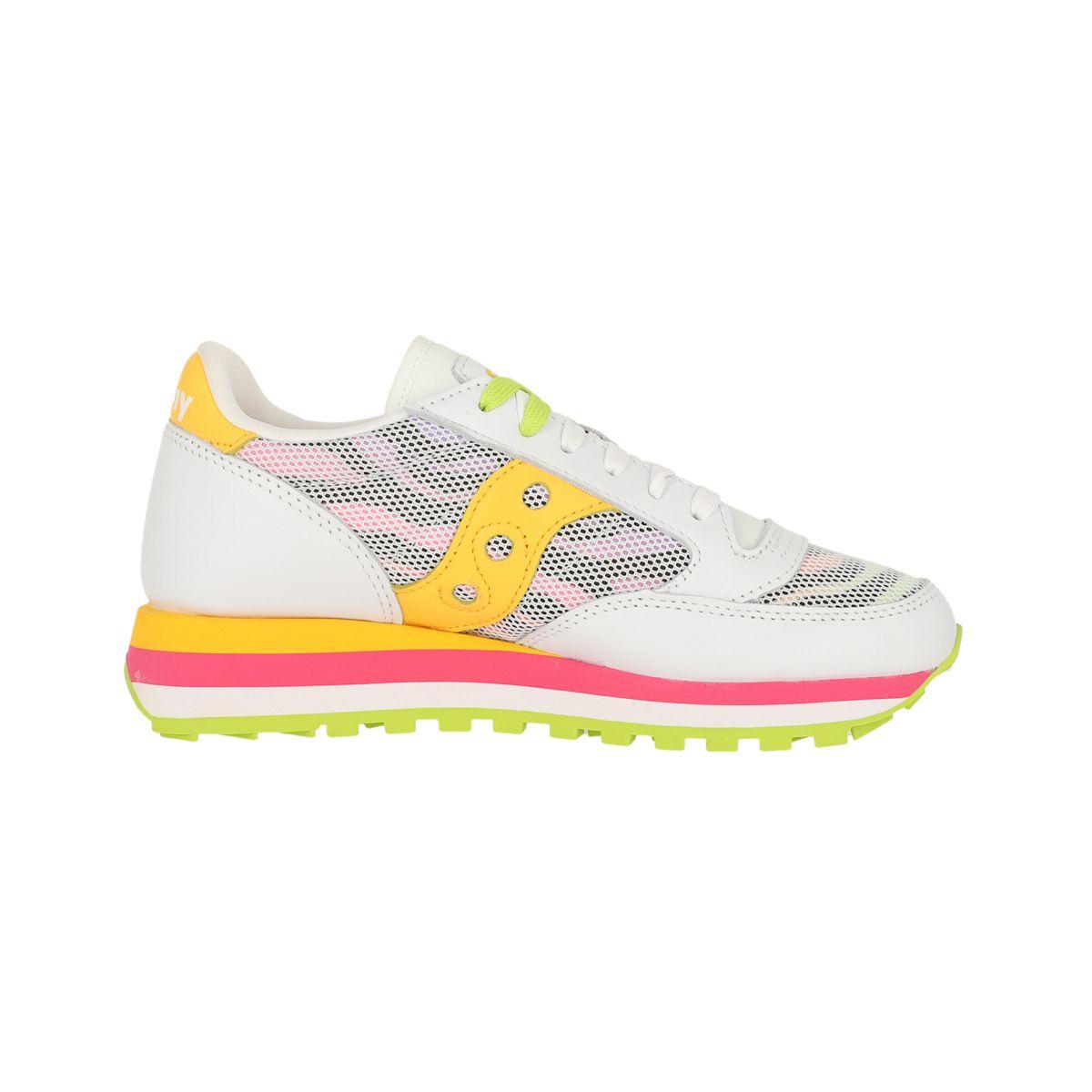 Zapatilla Saucony JazzTriple Zebra Mujer White-1