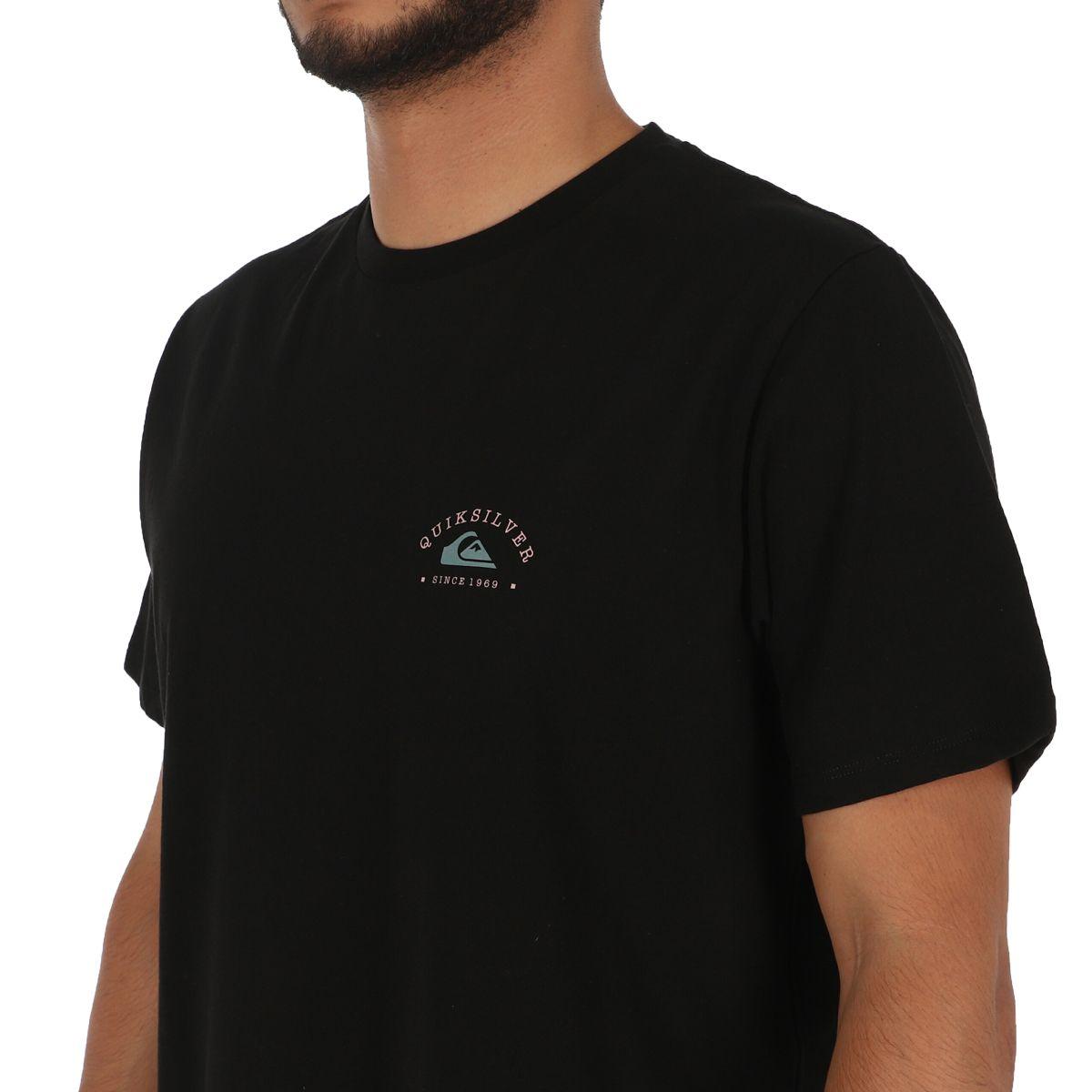 Polera Quiksilver Back Logo Hombre Black-3