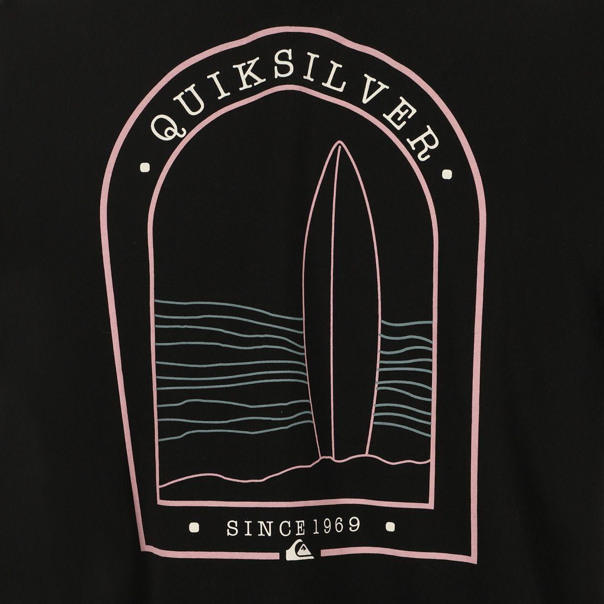 Polera Quiksilver Back Logo Hombre Black-4
