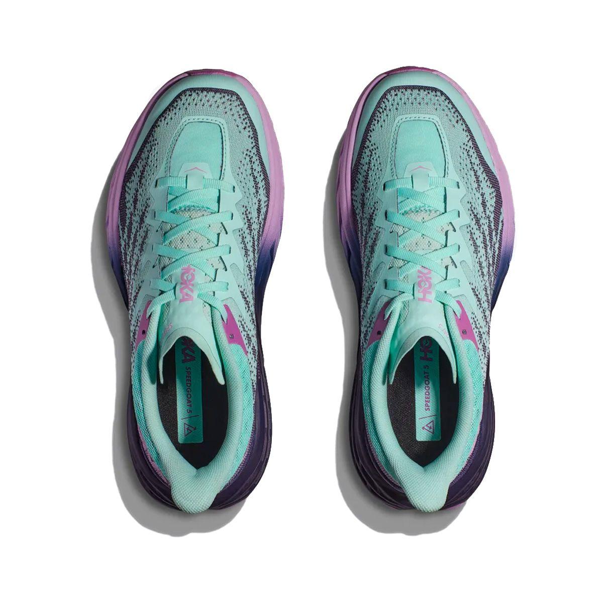 Zapatillas Mujer  Outdoor Hoka Speedgoat 5 Celeste-3