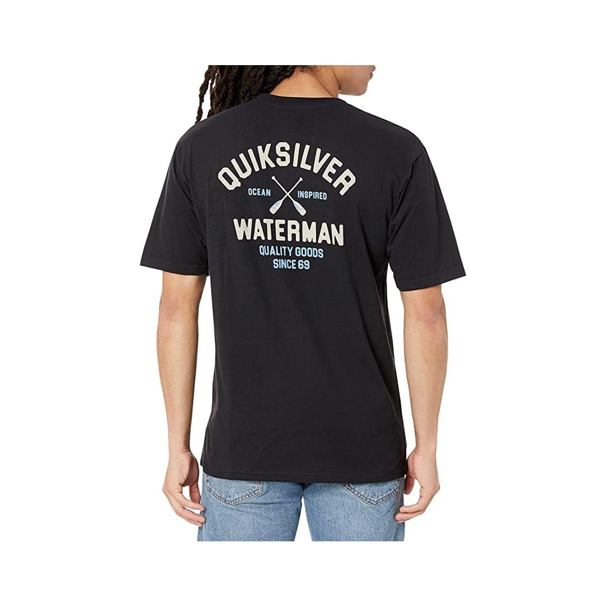 Polera Quiksilver Quality Goods Hombre Black-1