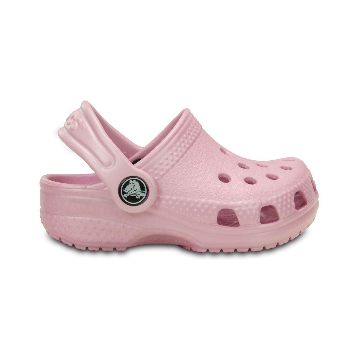 Zueco Crocs Classic Niños TD Pink-1