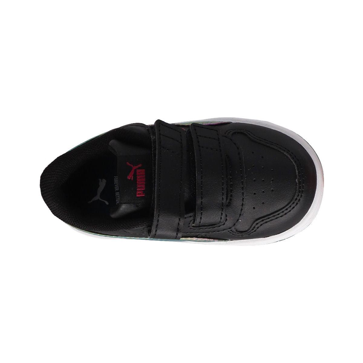 Zapatilla Puma Carina Street Bouncy Sky V Baby Negras-4