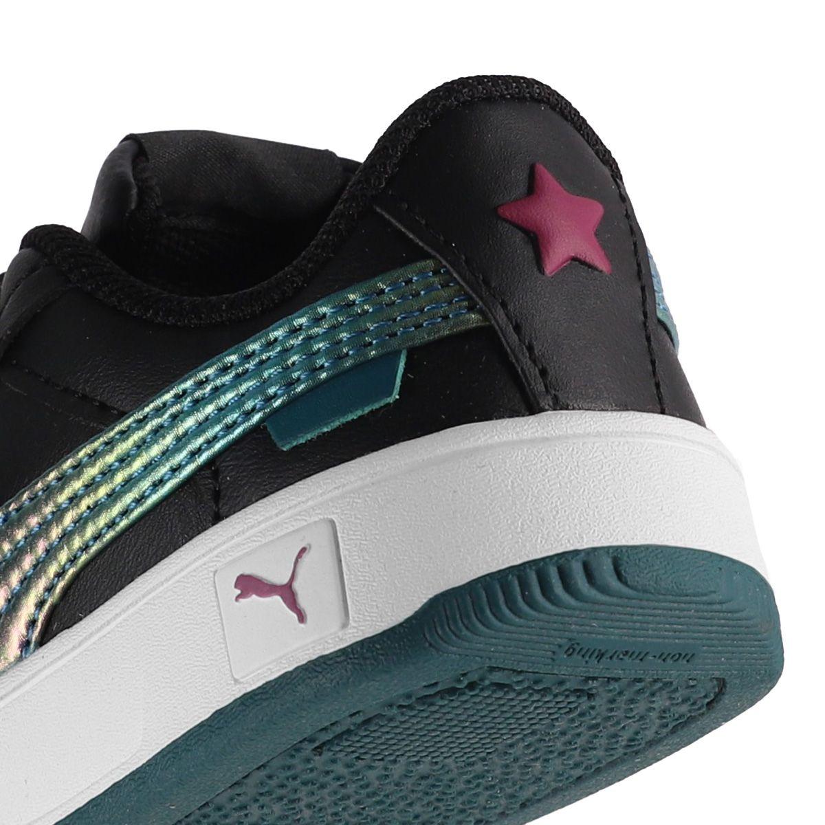 Zapatilla Puma Carina Street Bouncy Sky V Baby Negras-5