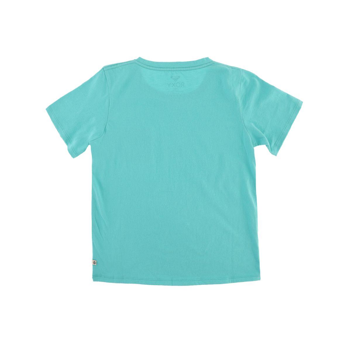 Polera Roxy Niñas Basic Emerald-1