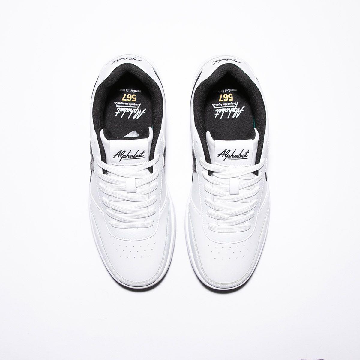 Zapatillas ALPHABET Blanca Hombre Beverly Low 567-5