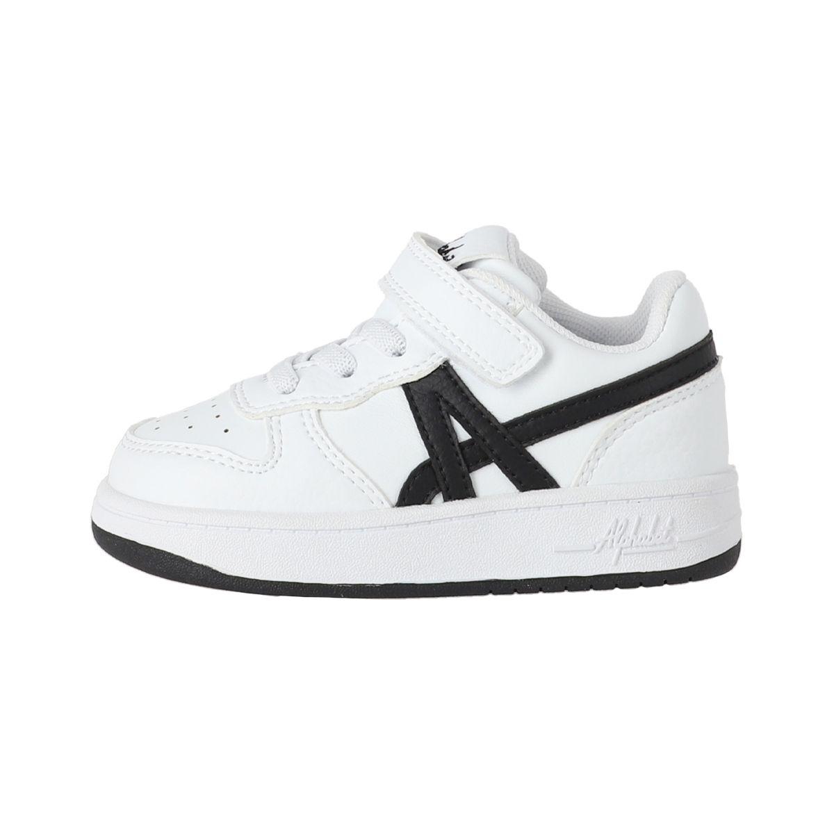 Zapatillas Baby Wattles Alphabet Blancas/Negras-1