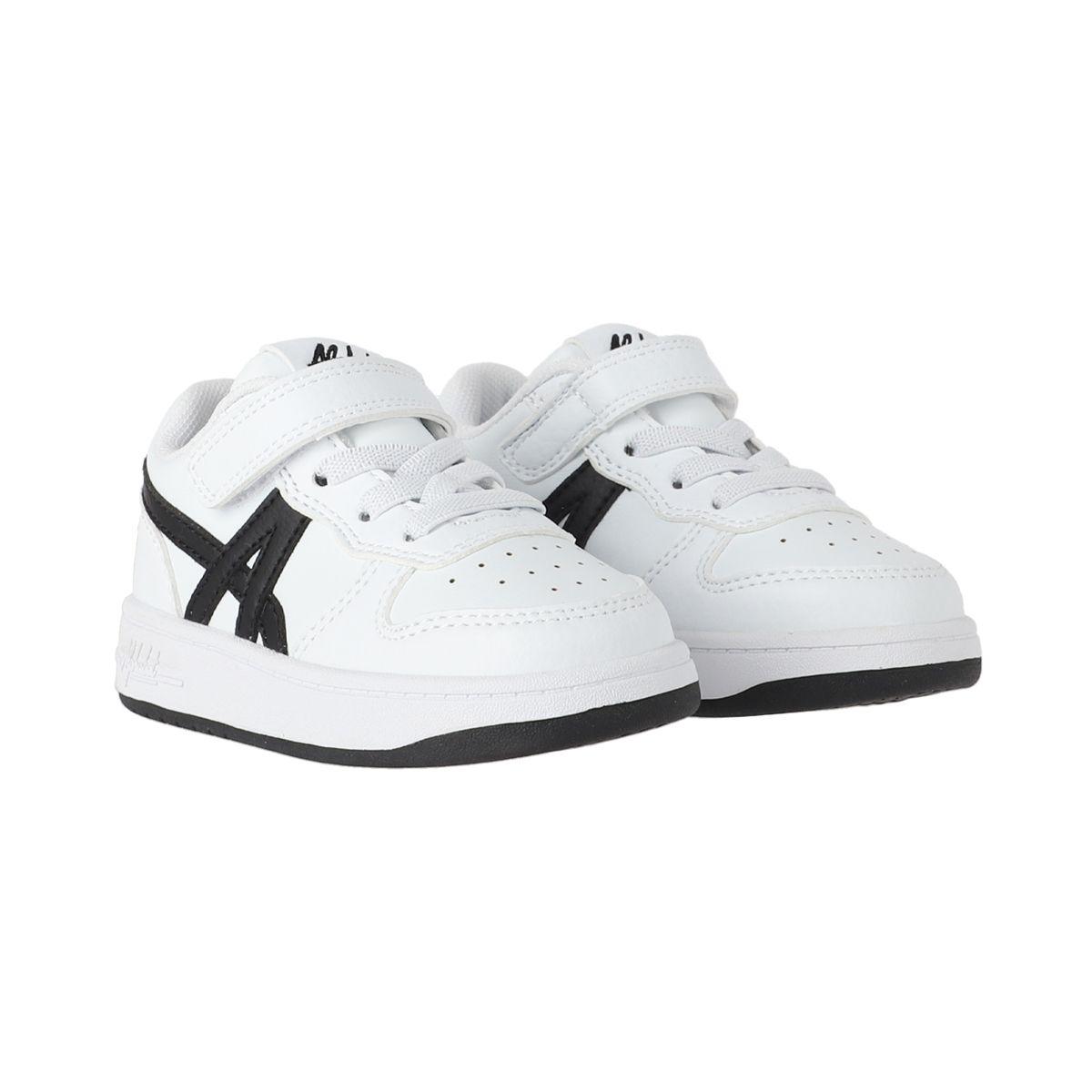 Zapatillas Baby Wattles Alphabet Blancas/Negras-2
