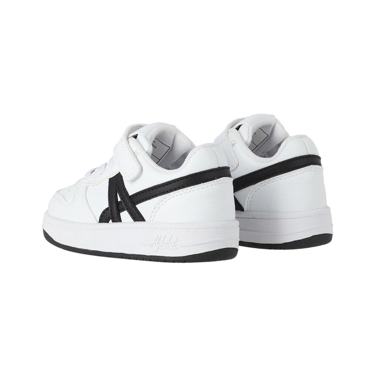 Zapatillas Baby Wattles Alphabet Blancas/Negras-3