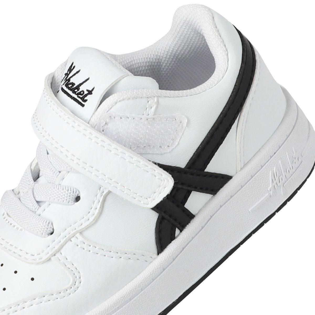 Zapatillas Baby Wattles Alphabet Blancas/Negras-5