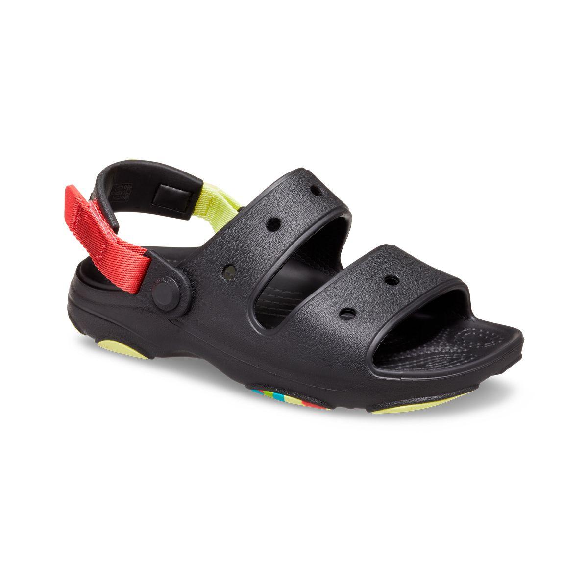 Sandalia Crocs Classic All Terrain Niño Black/Multi-0