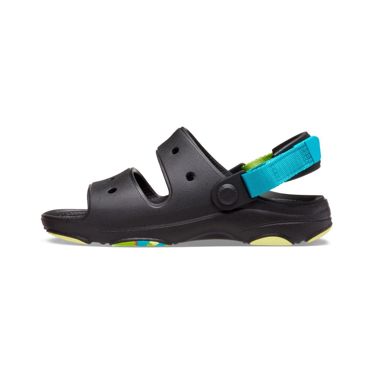 Sandalia Crocs Classic All Terrain Niño Black/Multi-2