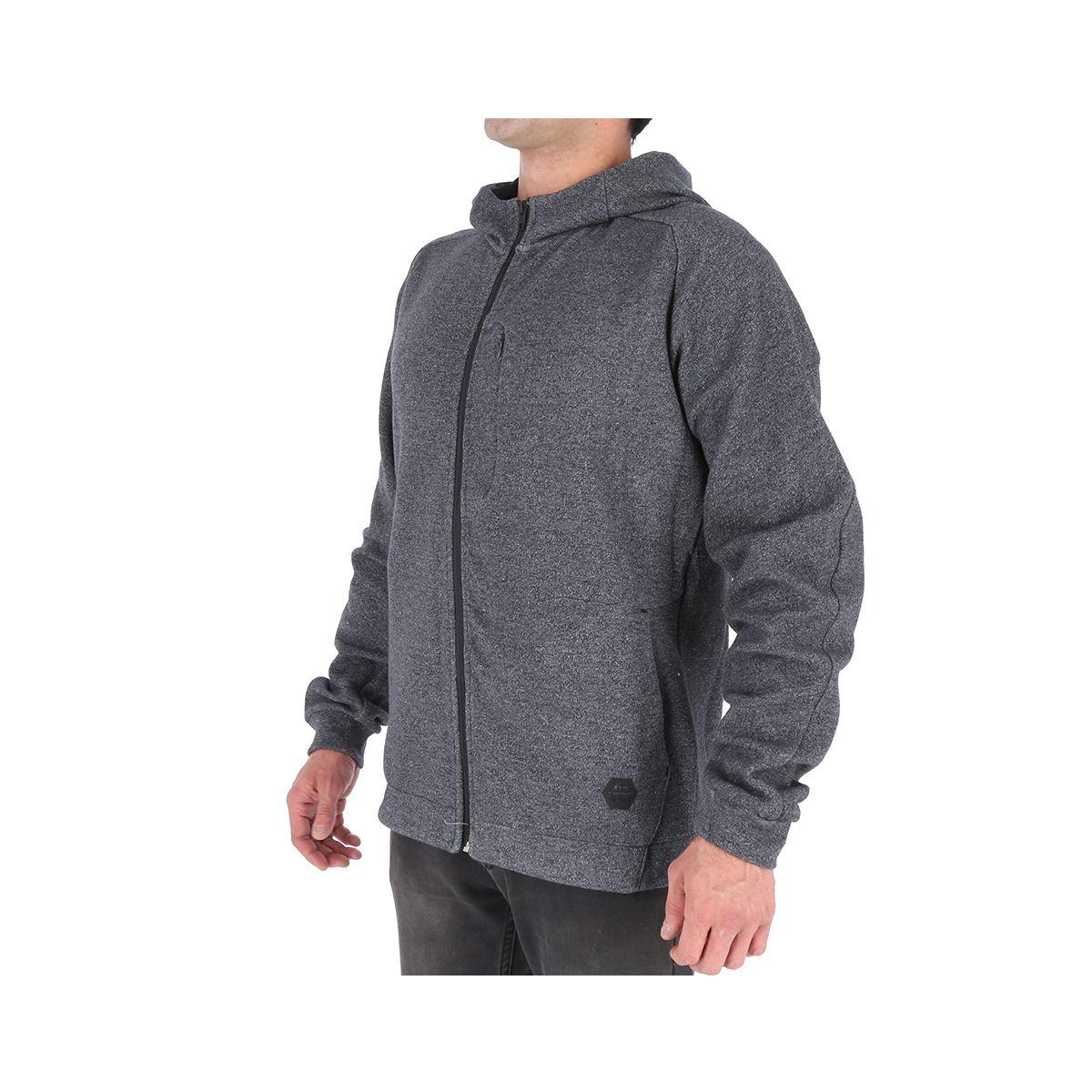 Polerón Hombre Quiksilver Adapt Travel Black Heather-1