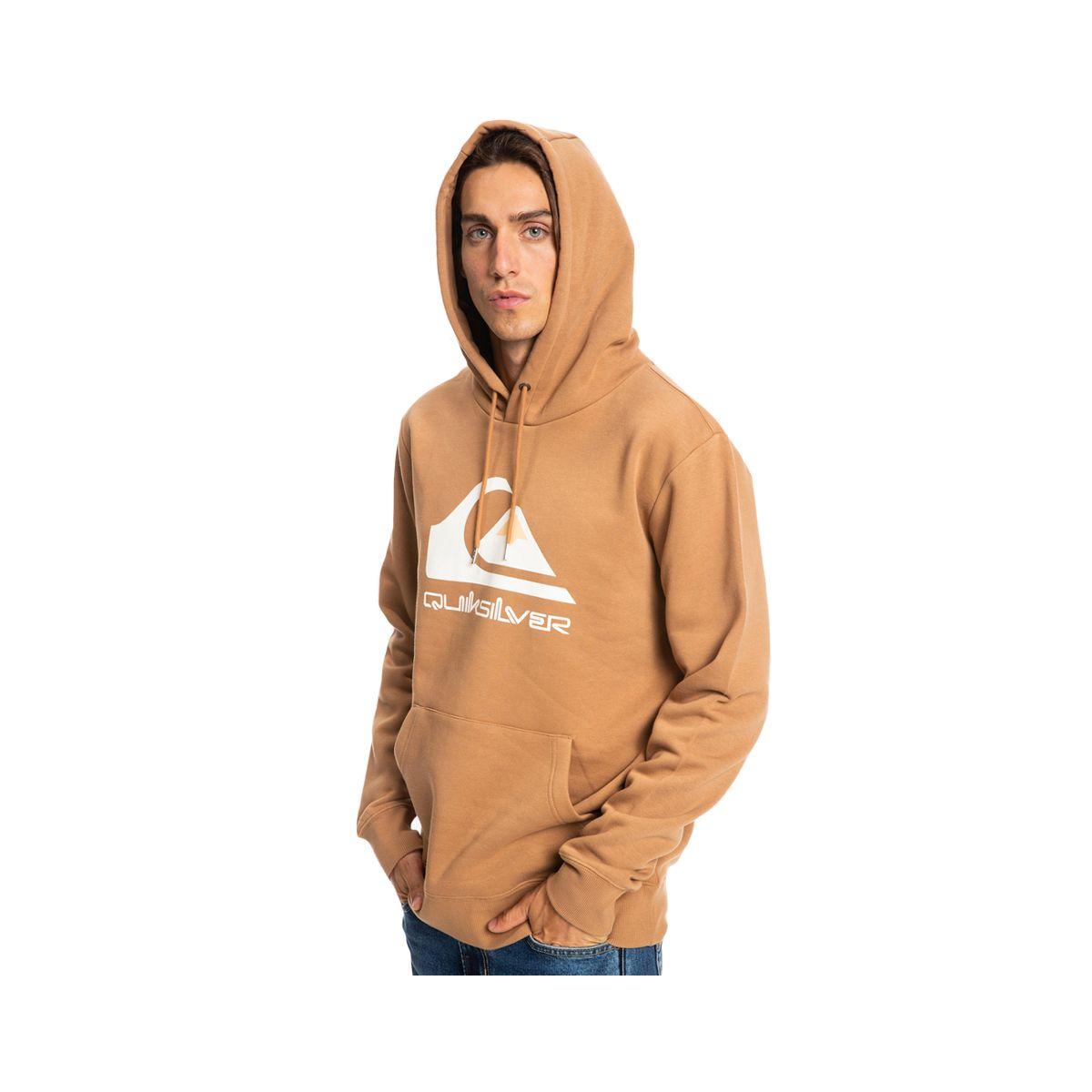 Polerón Quiksilver Big Logo Hombre Chipmunk-1