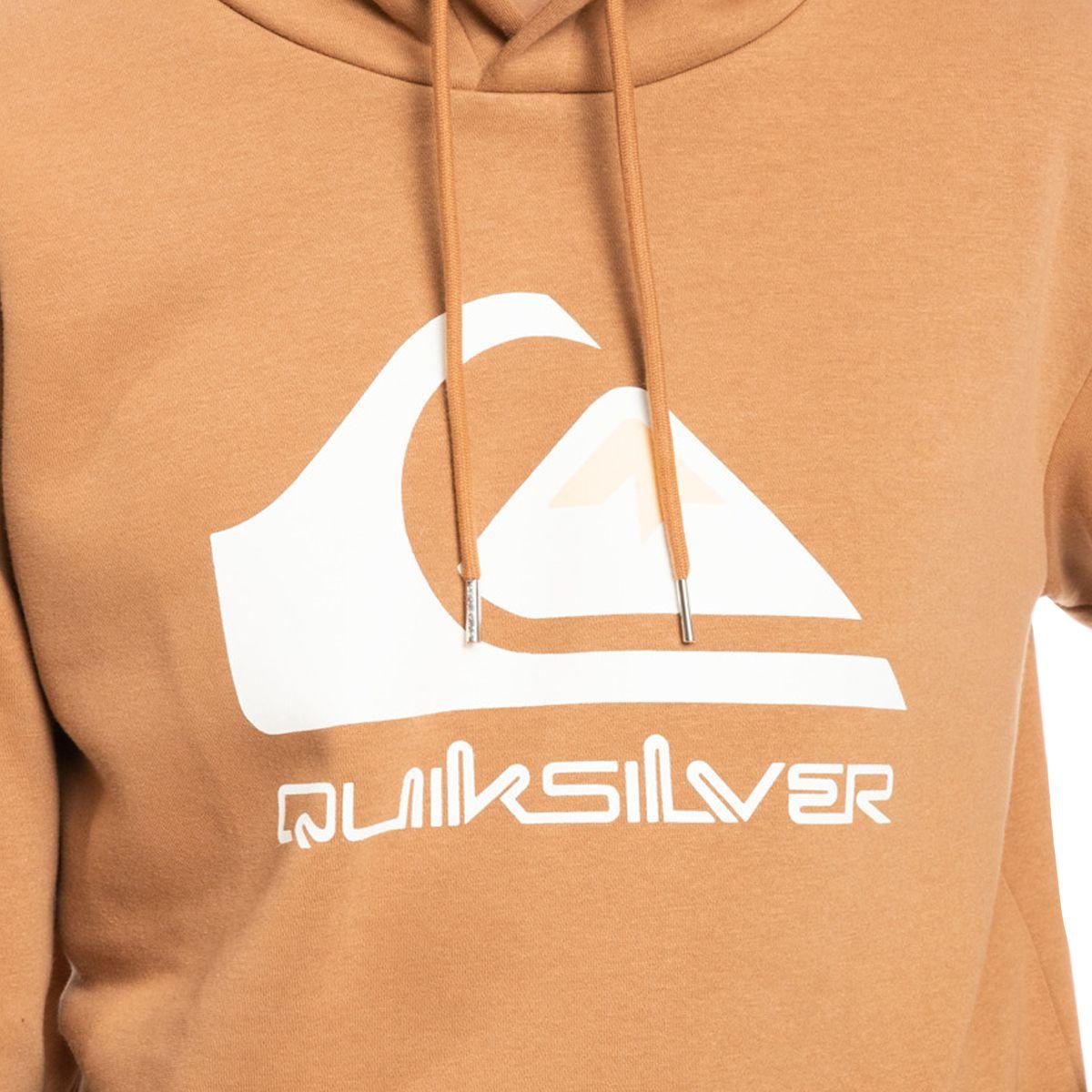 Polerón Quiksilver Big Logo Hombre Chipmunk-3