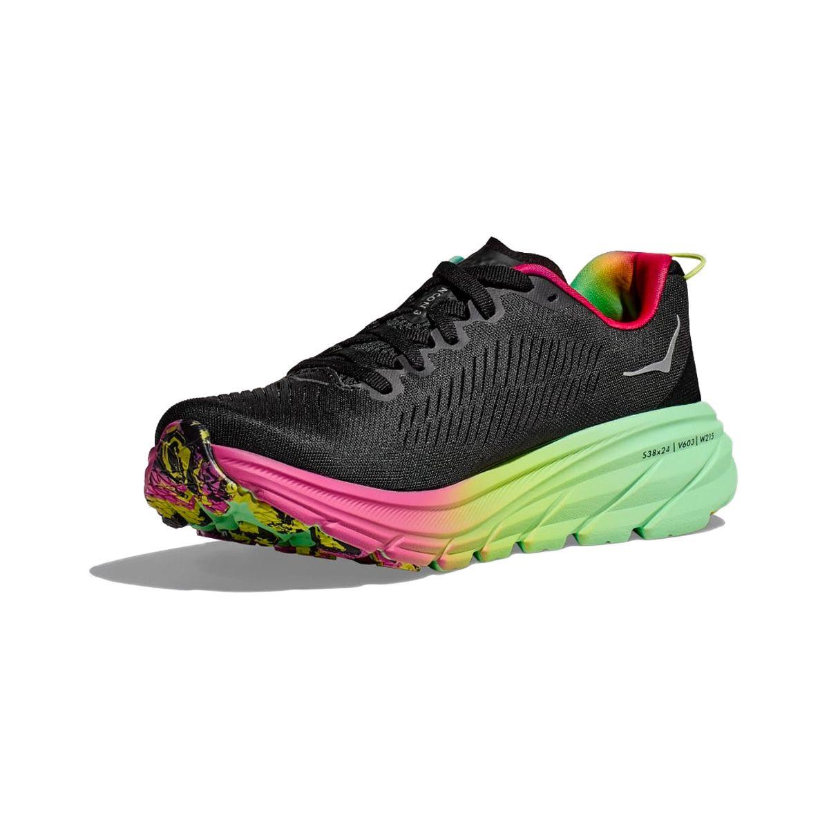 Zapatilla Hoka Rincon 3 Hombre Negro-2