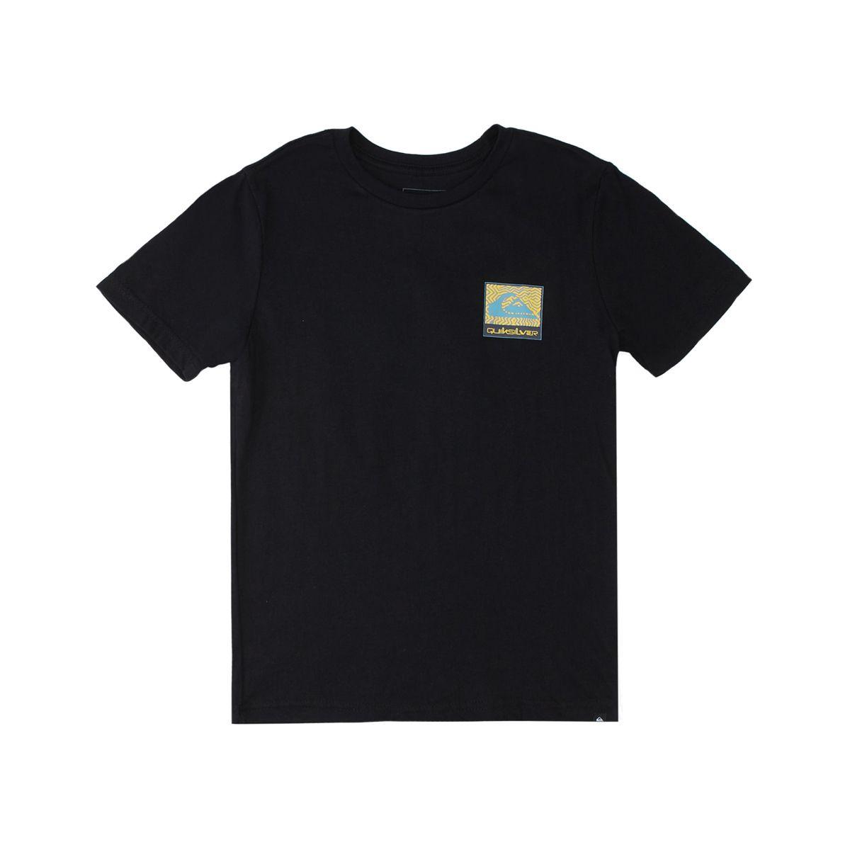 Polera Quiksilver Sun Damage Niño Black-0