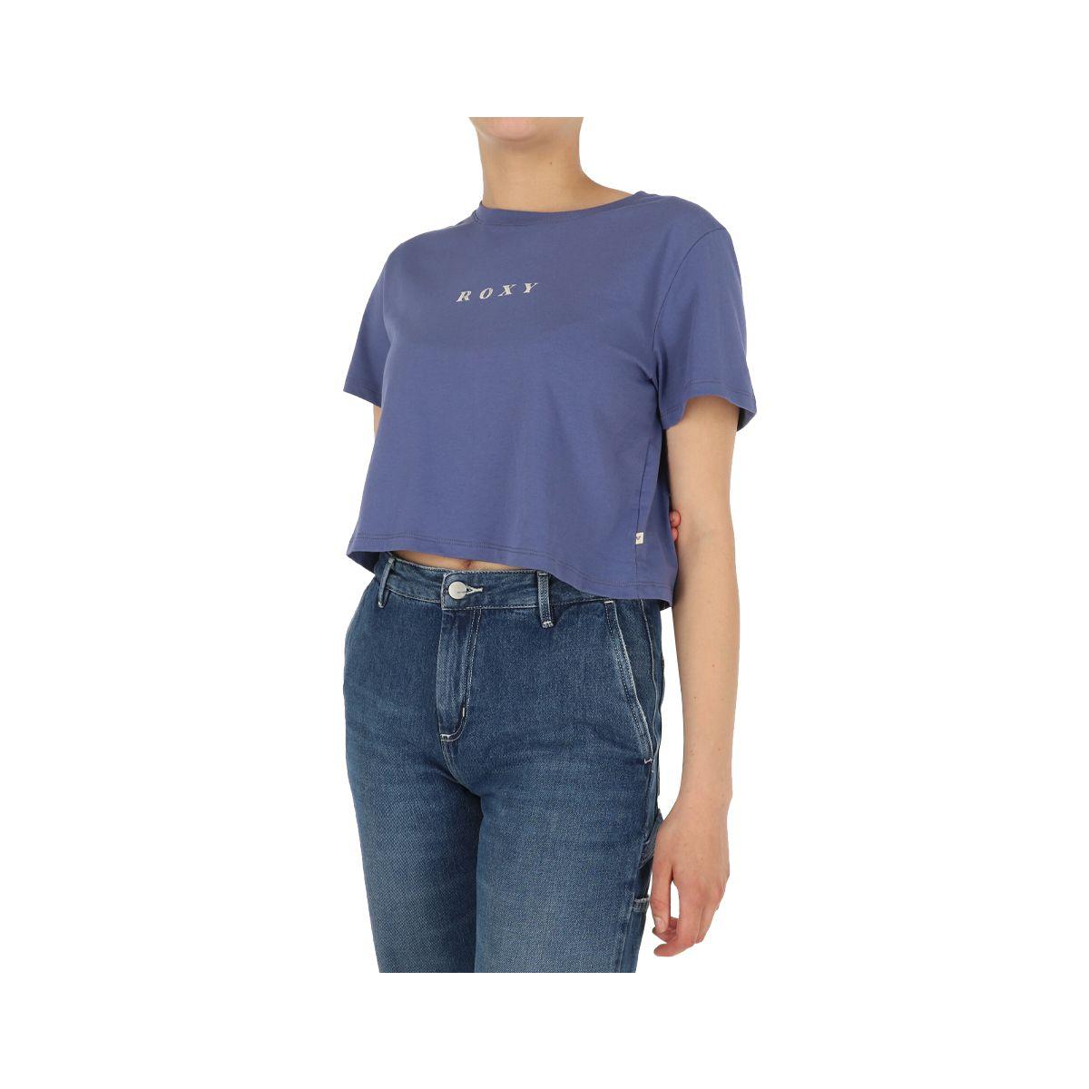 Polera Roxy MC Mujer Azul-1